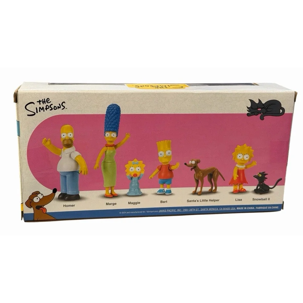 The Simpsons Family Bart Lisa Homer Multipack & Krusty Burger Diorama Sets